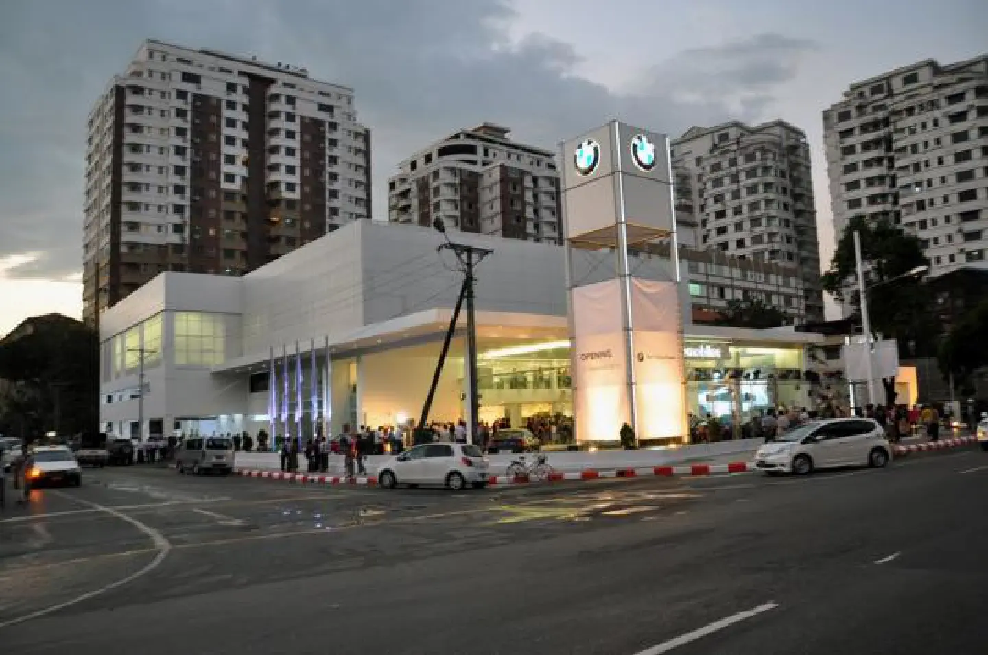 First BMW showroom opens
