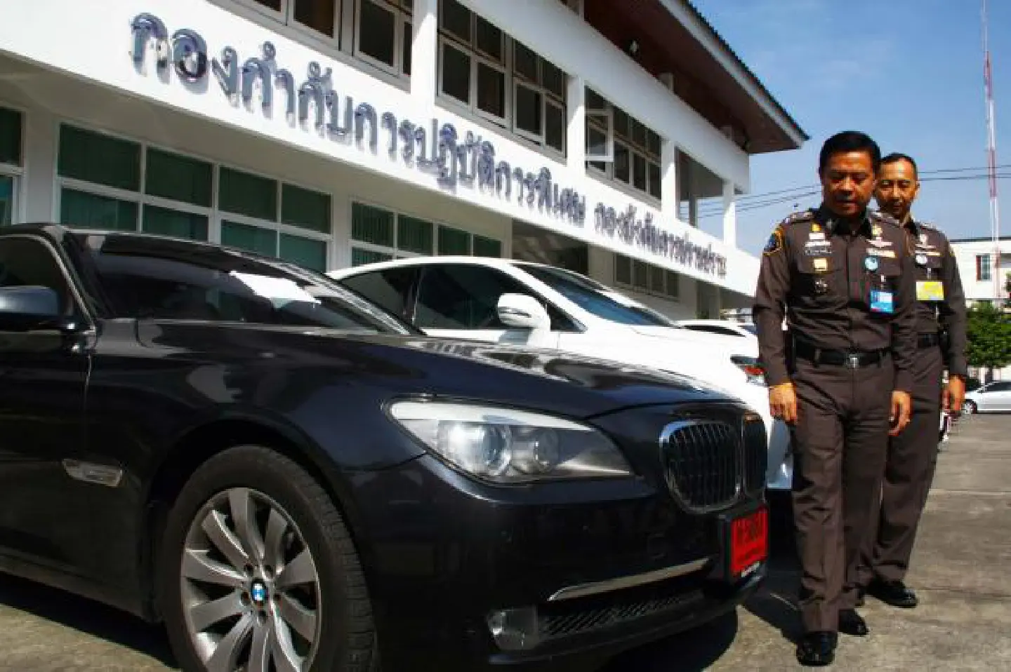 9 luxury cars seized in raid 9 luxury cars seized in raid