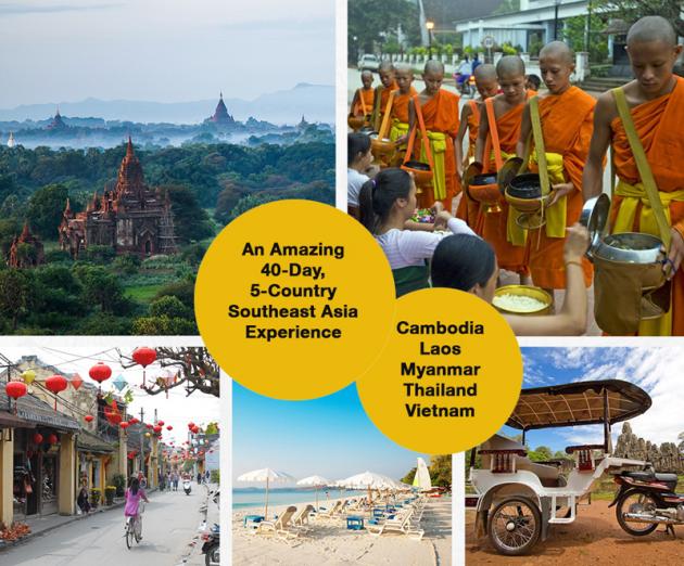 See five countries in 40 days