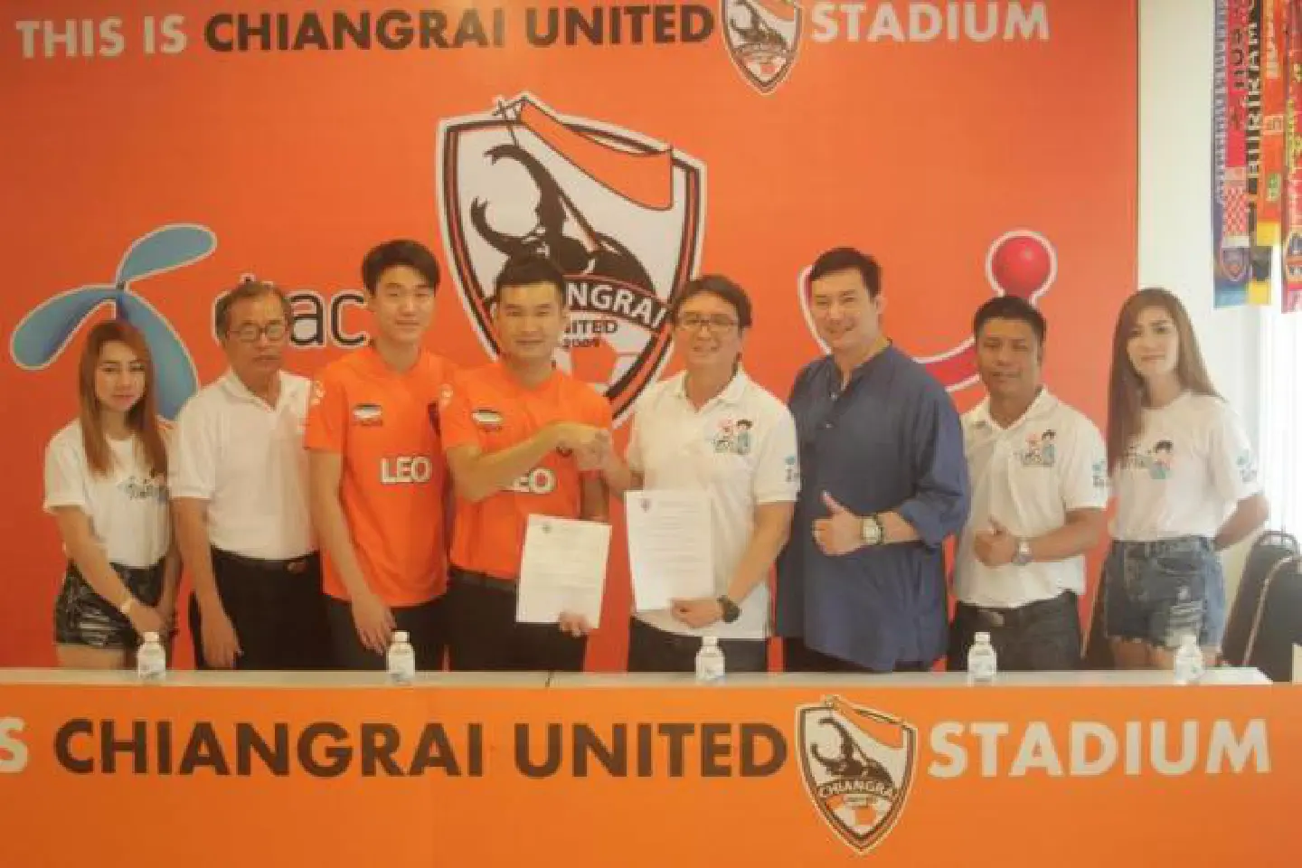 Chiang Rai United FC wins Dtac's sponsorship