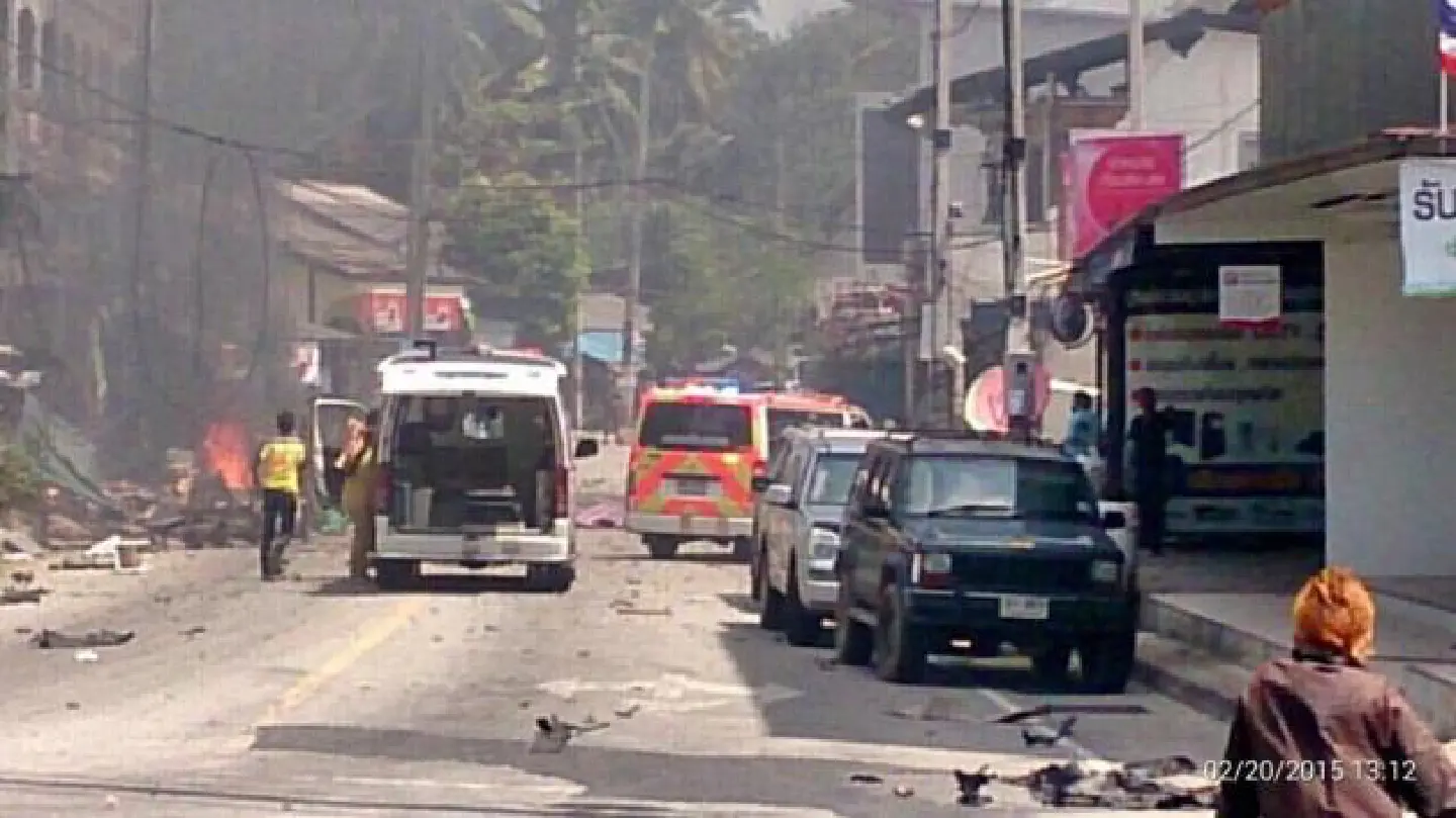 Car bombs rock Narathiwat Car bombs rock Narathiwat