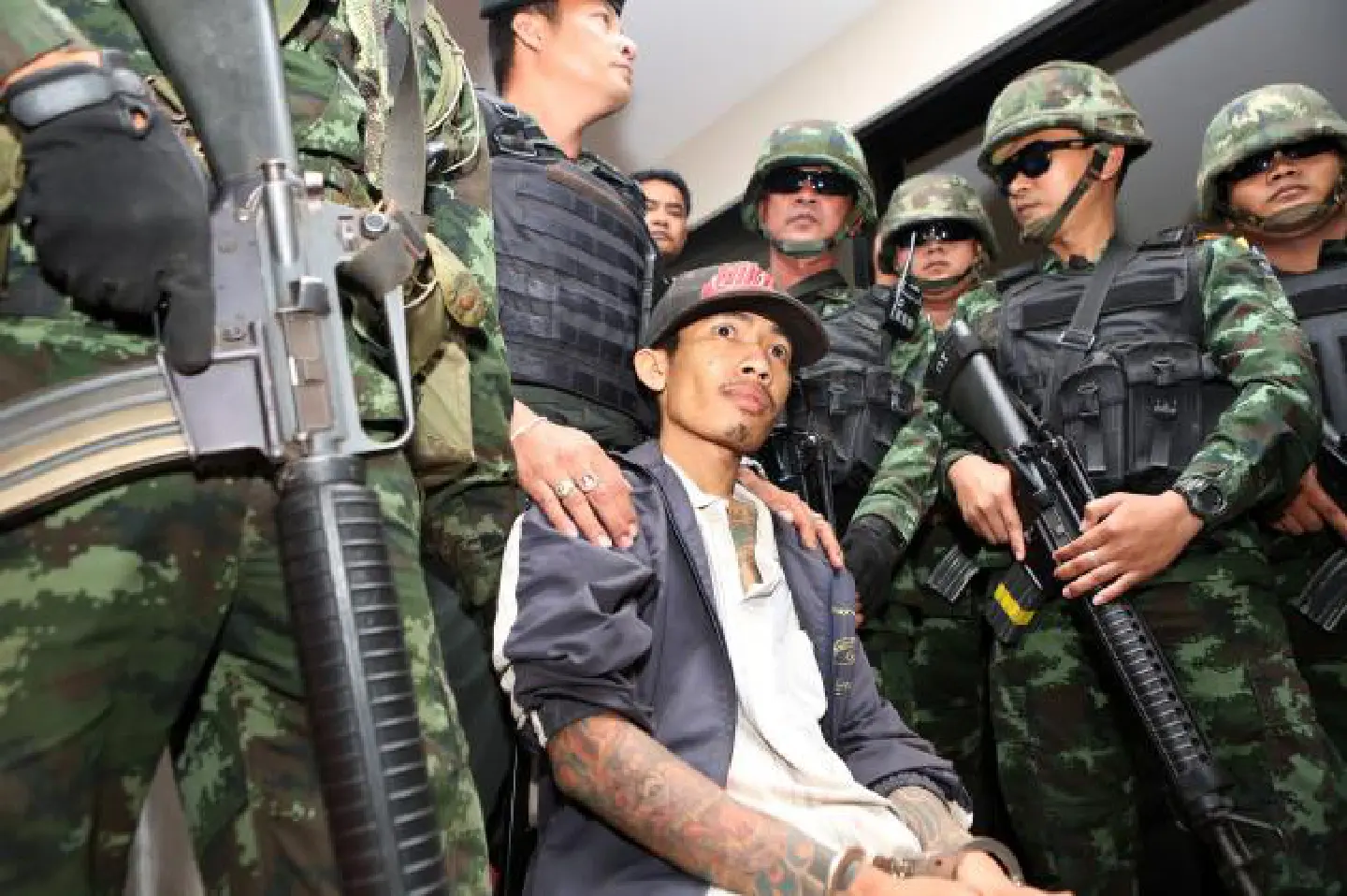 'Drug baron Benz' nabbed at checkpoint in Kanchanaburi 'Drug baron Benz' nabbed at checkpoint in Kanchanaburi