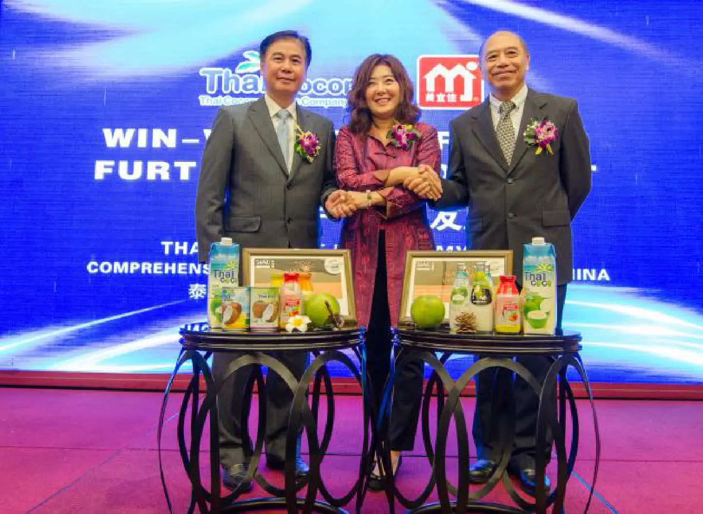 Thai Coco beverages make impact in China Thai Coco beverages make impact in China