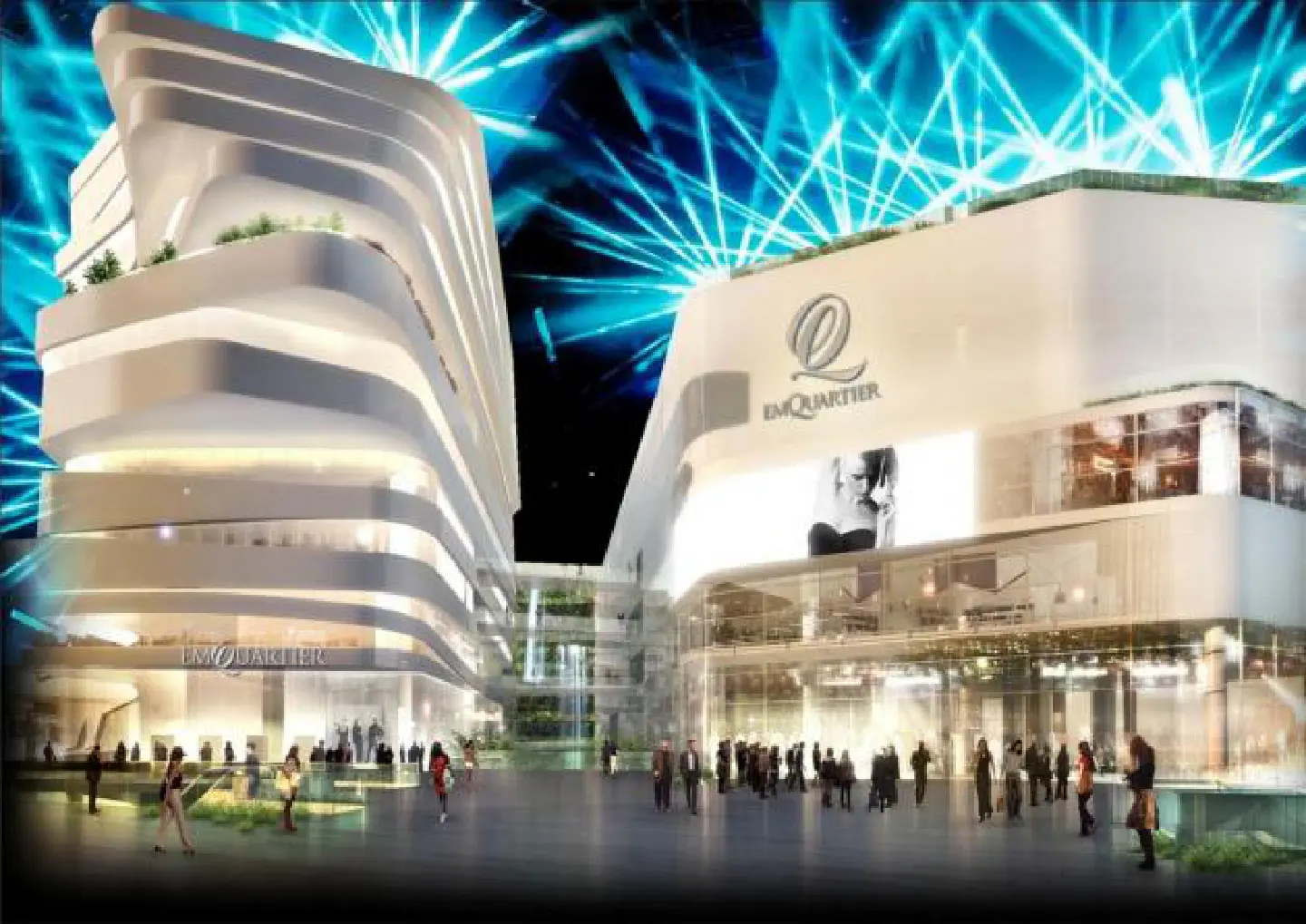 Shoppers excited by EM District