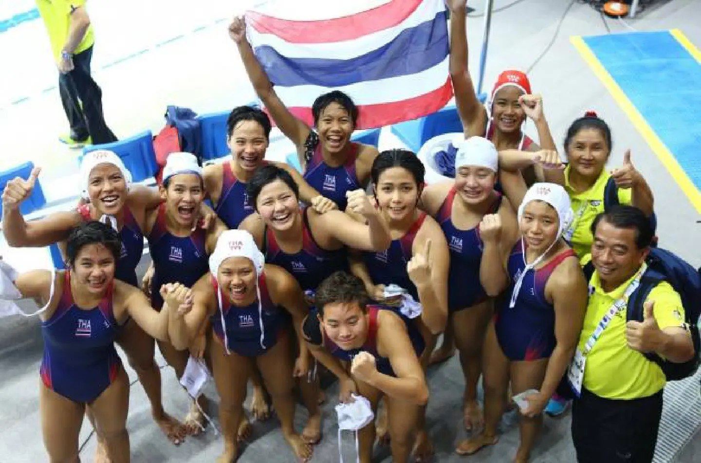 Thai women's polo team win historic SEA Games gold