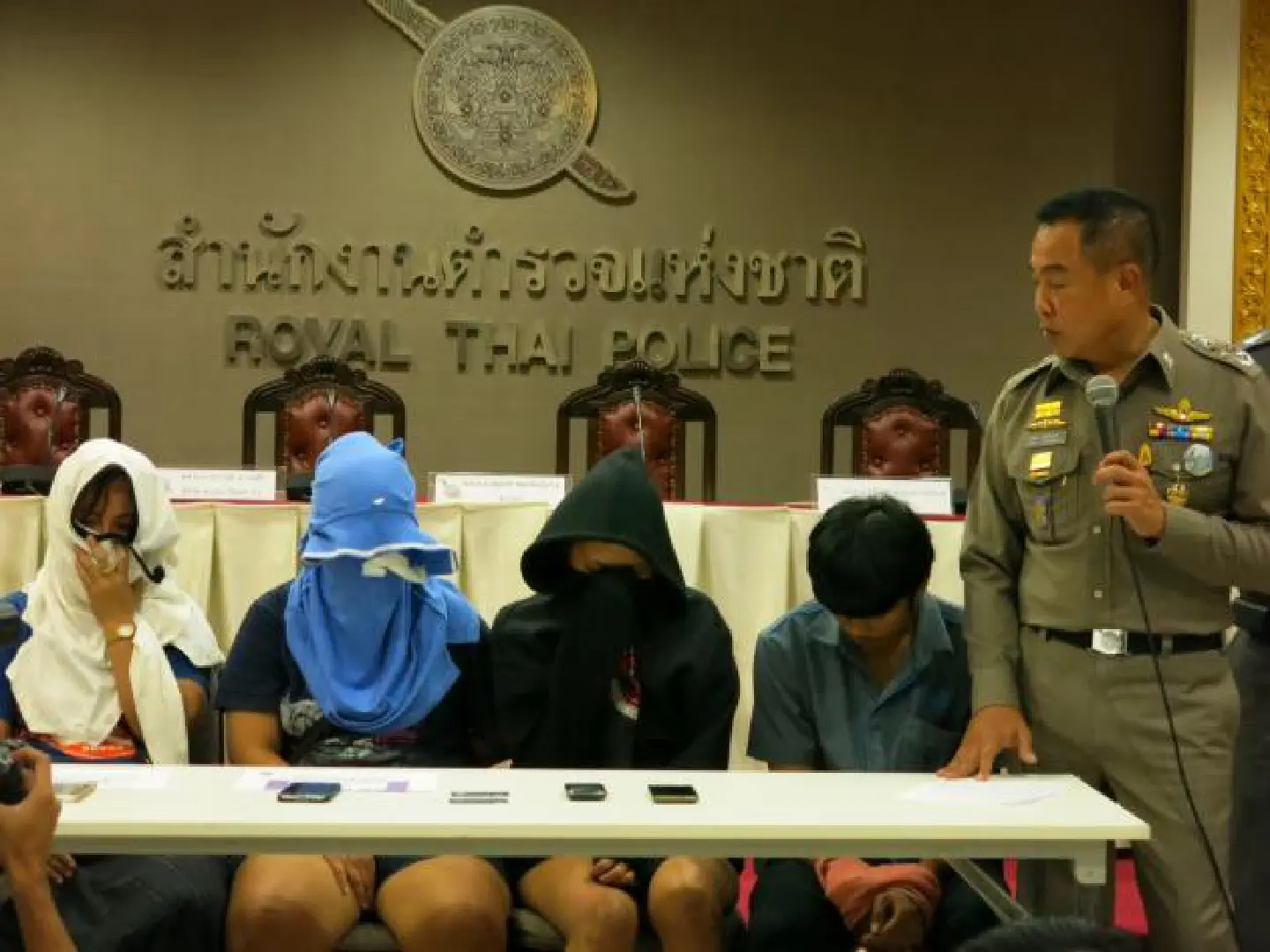 Five Thais held in China prostitution scam