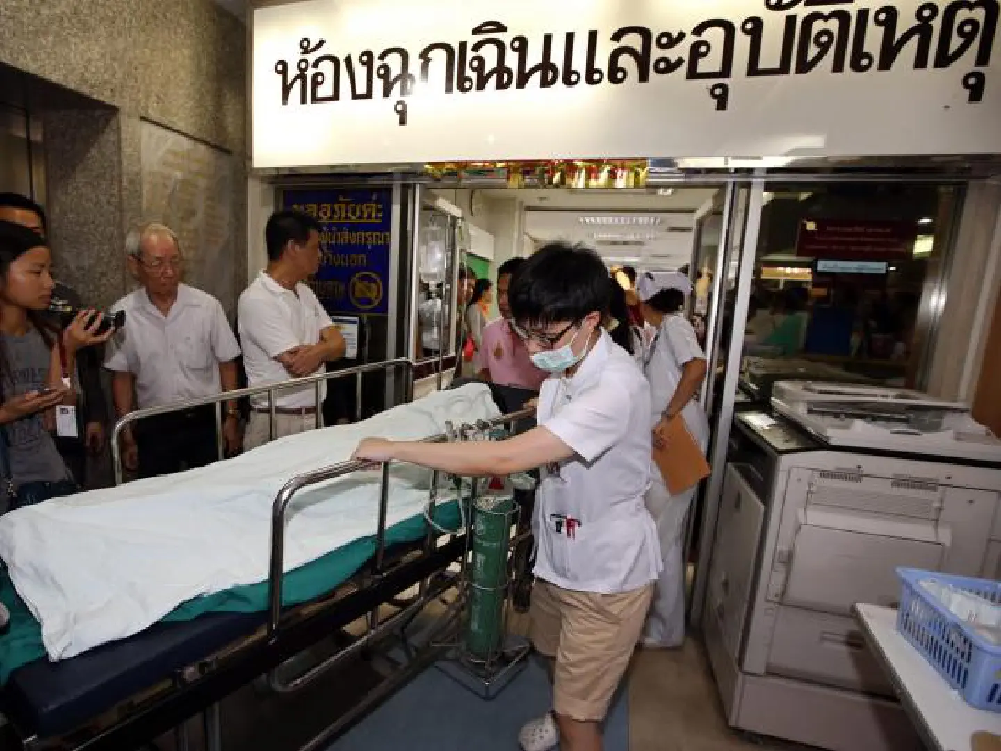 Five bodies unidentified; several injured critical Five bodies unidentified; several injured critical