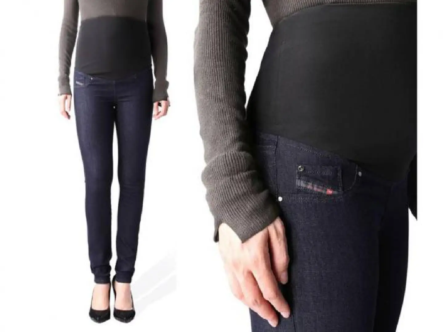 'Sexy' jeans for expectant mums 'Sexy' jeans for expectant mums