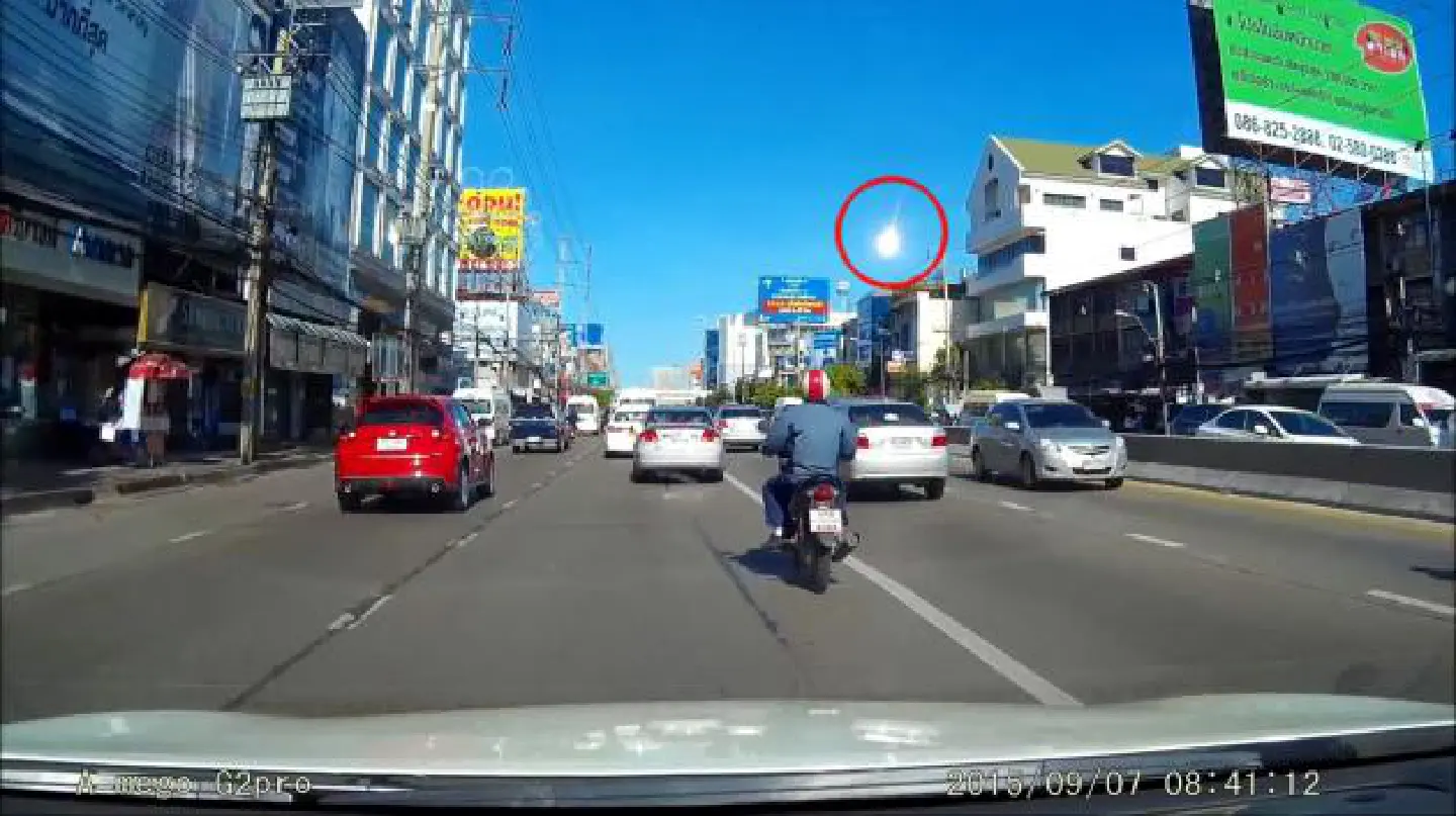 Exploding meteor sends social media into a tizzy