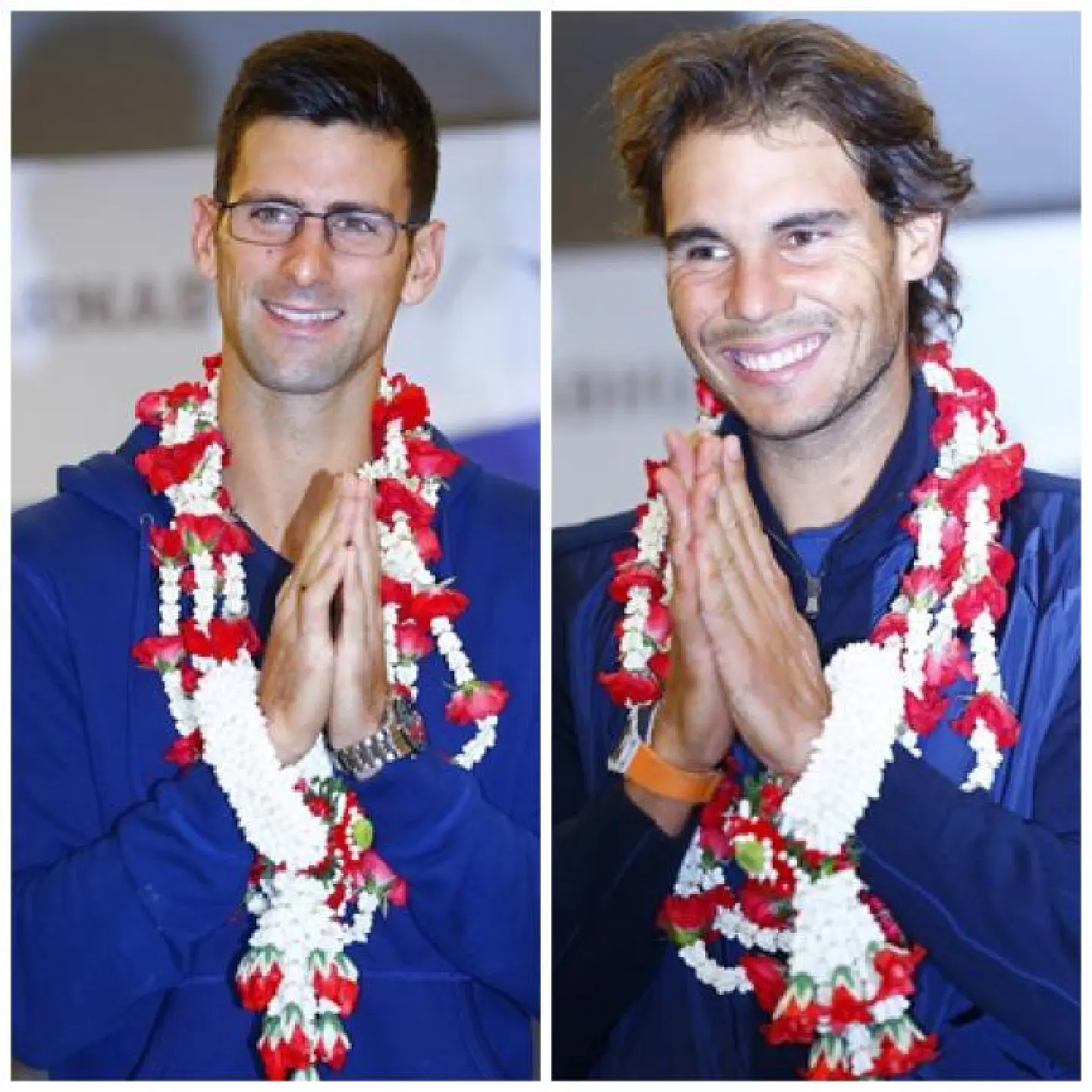 NOVAK-NADAL STOP BY IN BANGKOK FOR TENNIS EXHIBITION NOVAK-NADAL STOP BY IN BANGKOK FOR TENNIS EXHIBITION