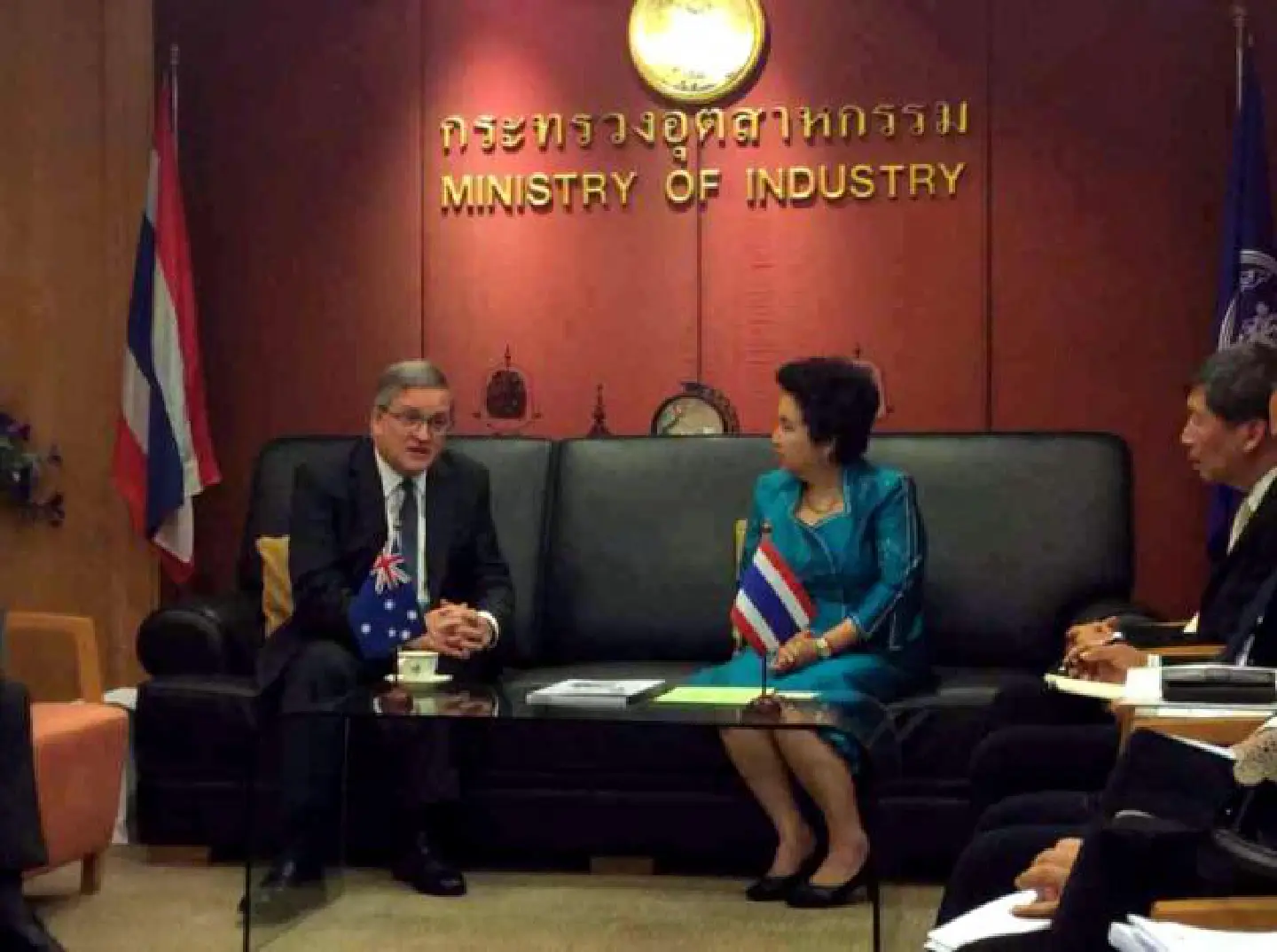 Envoy meets minister over mining