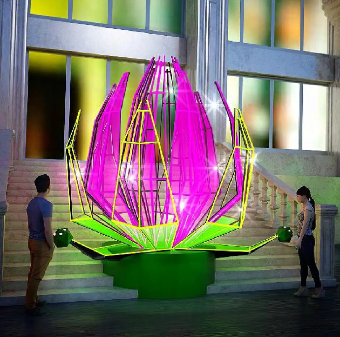 Sukhumvit lighting show Sukhumvit lighting show