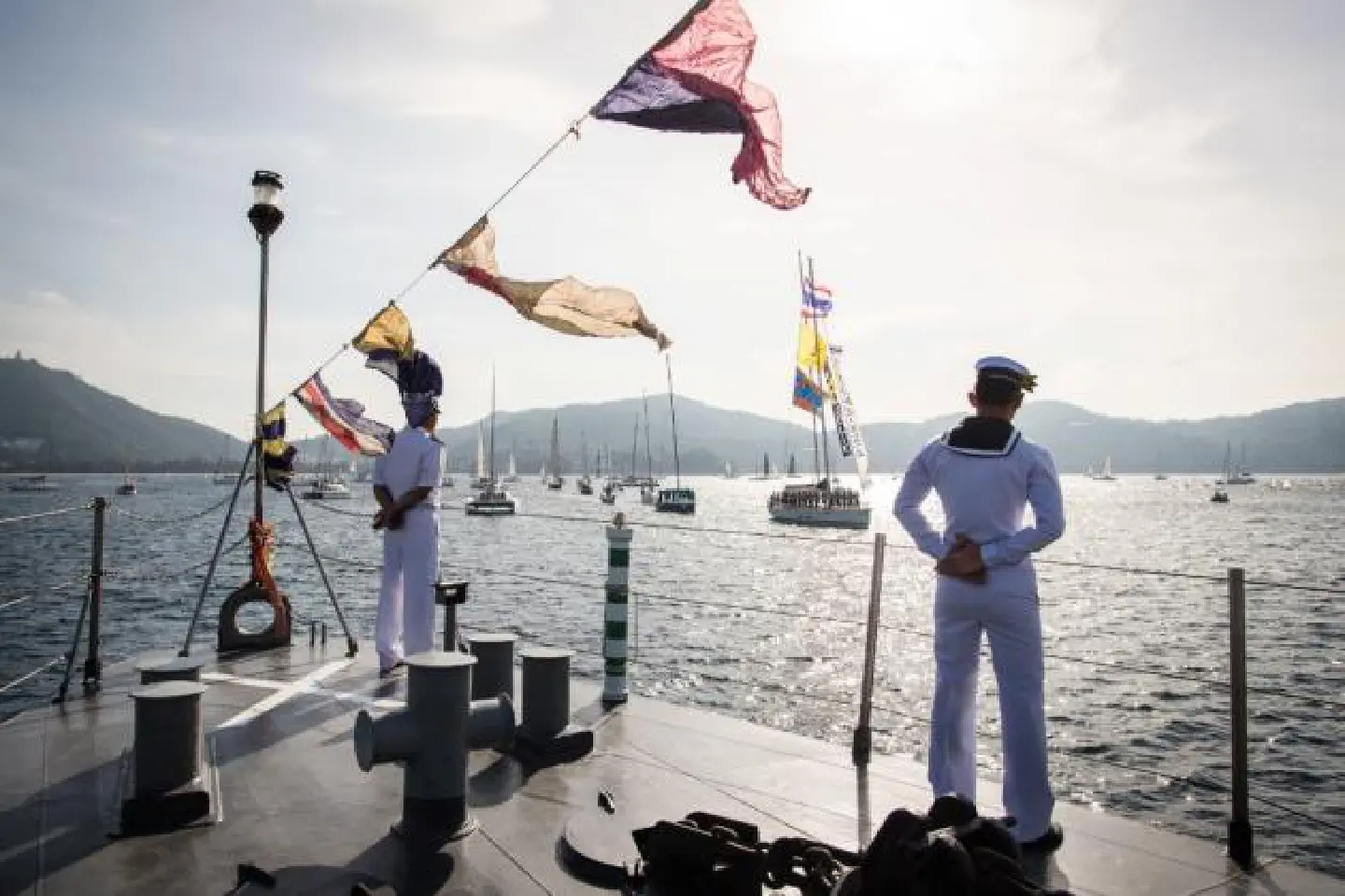 Title: Beautiful conditions mark first-day race of Phuket King's Cup Regatta Title: Beautiful conditions mark first-day race of Phuket King's Cup Regatta