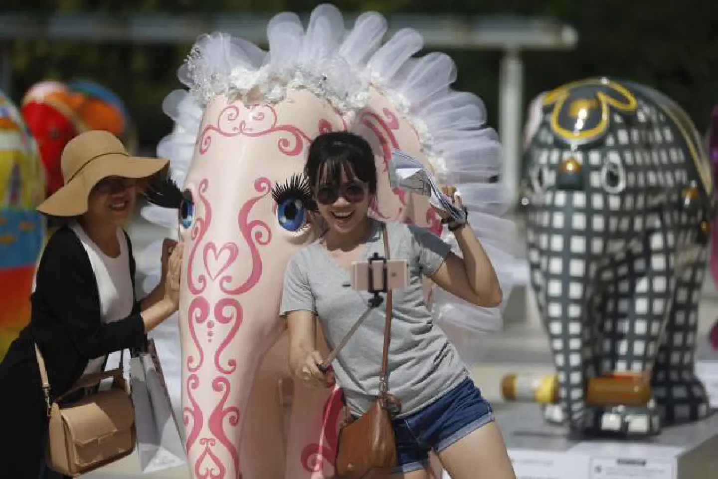 Pachyderms on parade