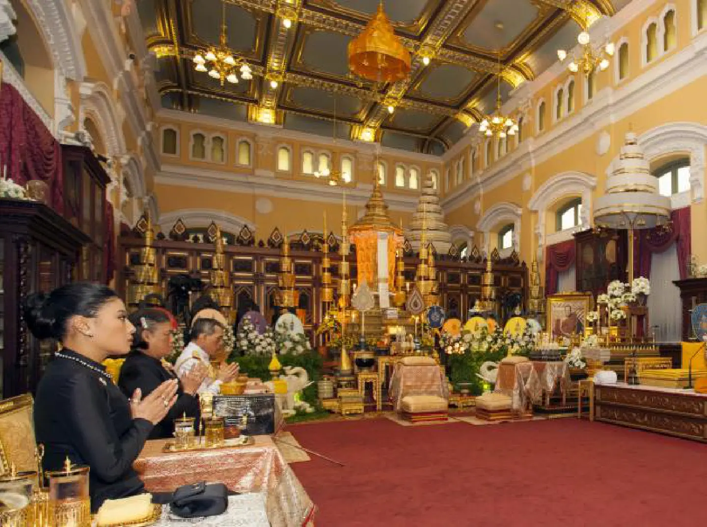 Grand cremation ceremony for Supreme Patriarch today Grand cremation ceremony for Supreme Patriarch today