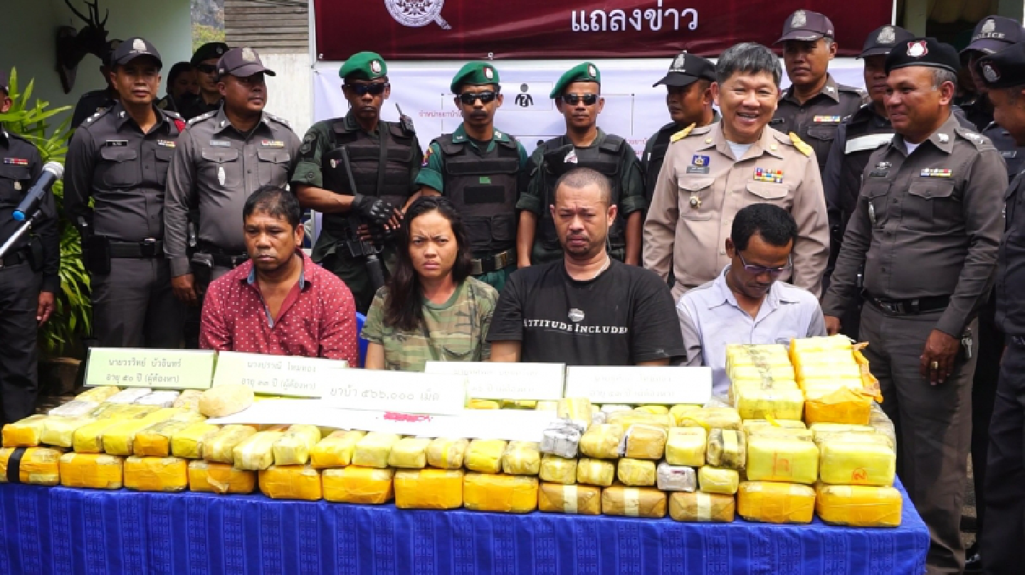 Police sting in Bangkok nabs drug smugglers linked to Shan, Khun Sa Police sting in Bangkok nabs drug smugglers linked to Shan, Khun Sa