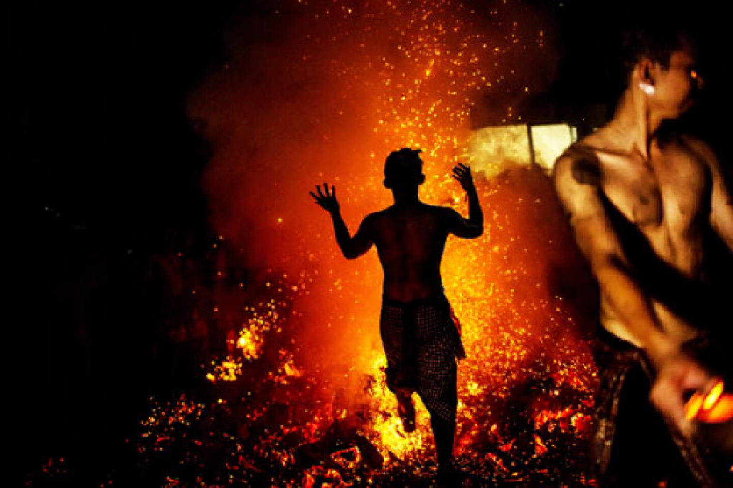 Battle of fire before Day of Silence