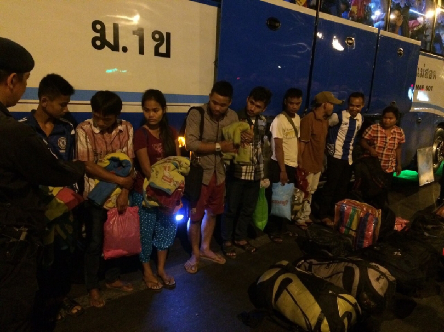 11 Myanmar ‘illegals’ found on bus 11 Myanmar ‘illegals’ found on bus