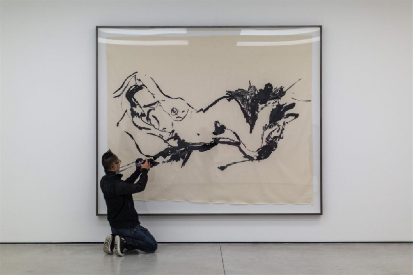 Tracey Emin in |Hong Kong, weeping Tracey Emin in |Hong Kong, weeping