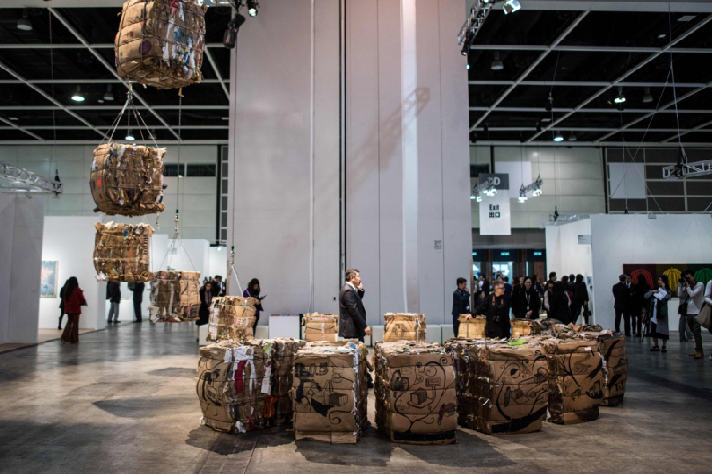 Self-destruction and harsh realities at Art Basel Hong Kong