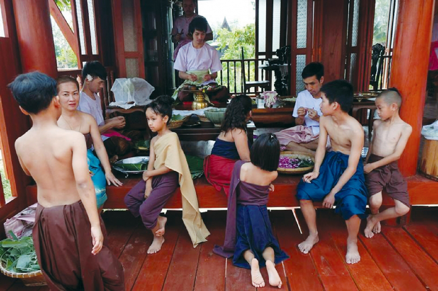 Songkran draws visitors to new ‘ancient city’