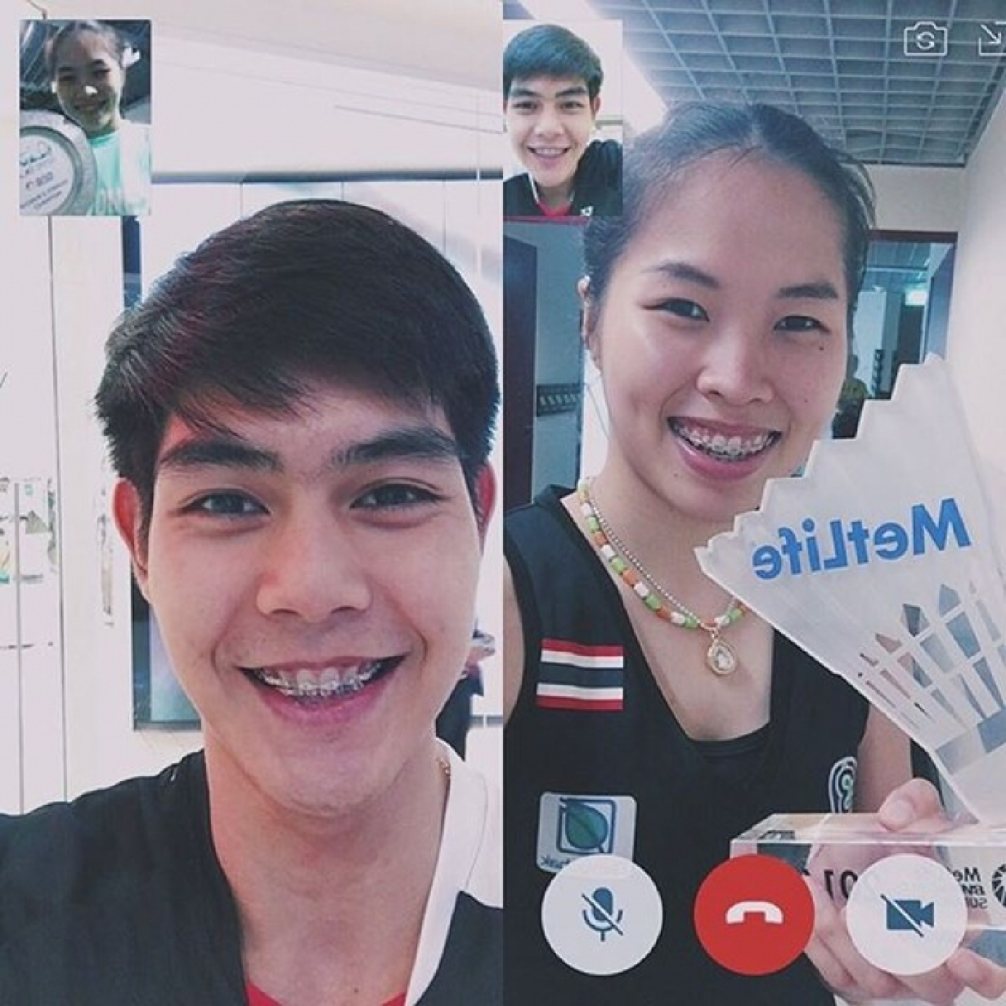 Latest celeb couple will be formidable badminton team