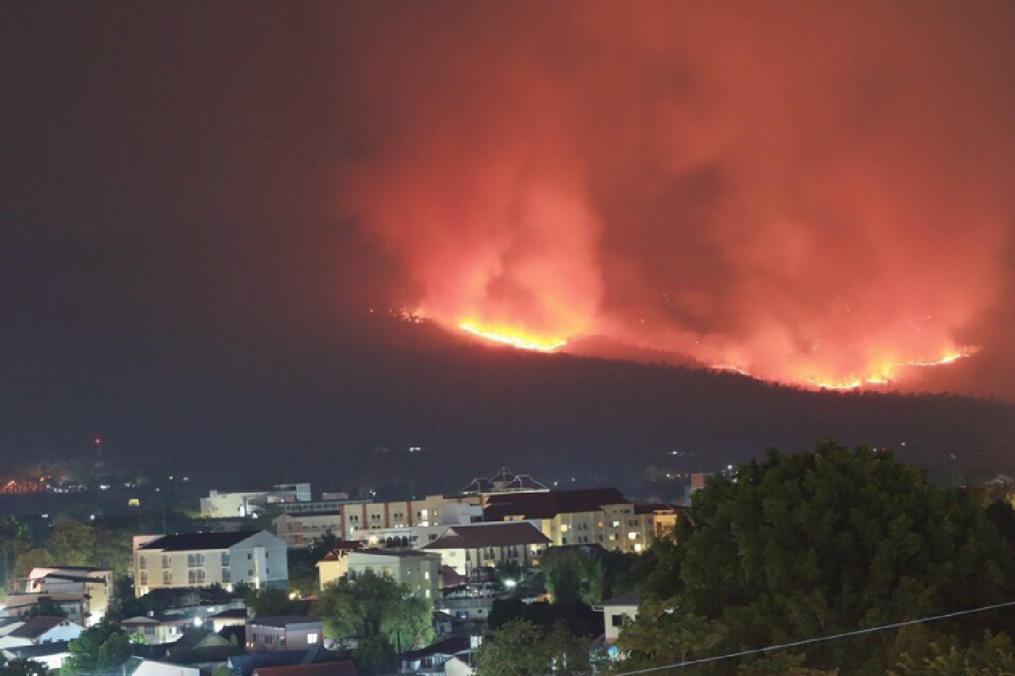 Firefighters grapple with blazes in provinces across the nation