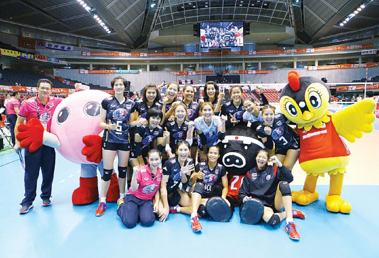 Thailand’s spikers get Olympic dream back on track Thailand’s spikers get Olympic dream back on track