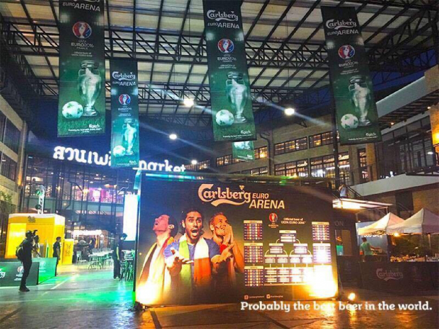 Live EURO 2016 matches from Carlsberg in Bangkok Live EURO 2016 matches from Carlsberg in Bangkok