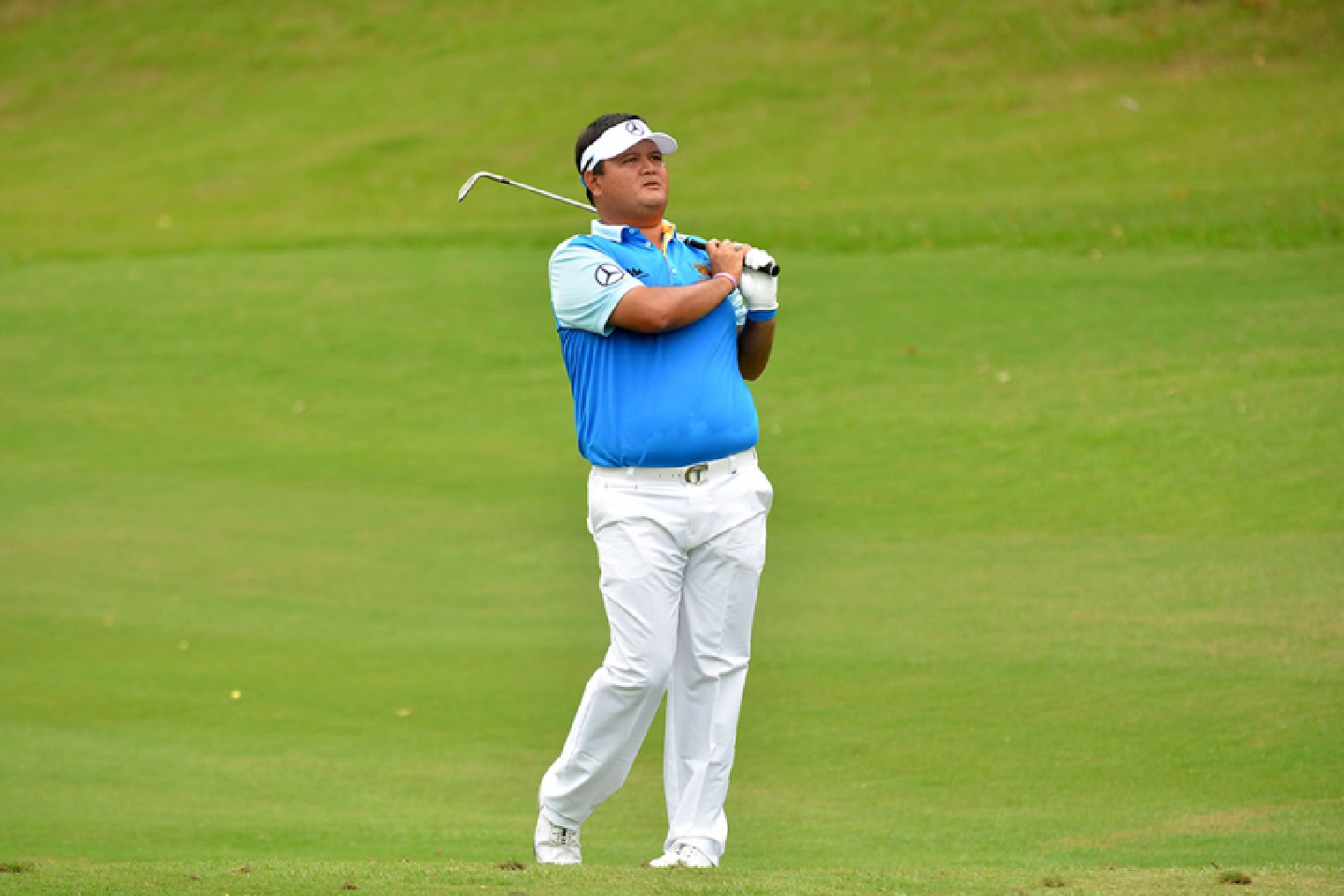 Prom’s brilliant 65 gives him two-shot edge. Prom’s brilliant 65 gives him two-shot edge.