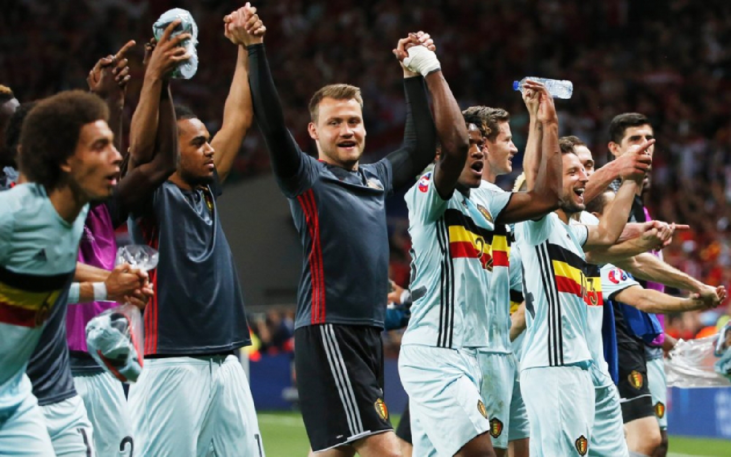 Belgium hit four past Hungary at Euro 2016 Belgium hit four past Hungary at Euro 2016