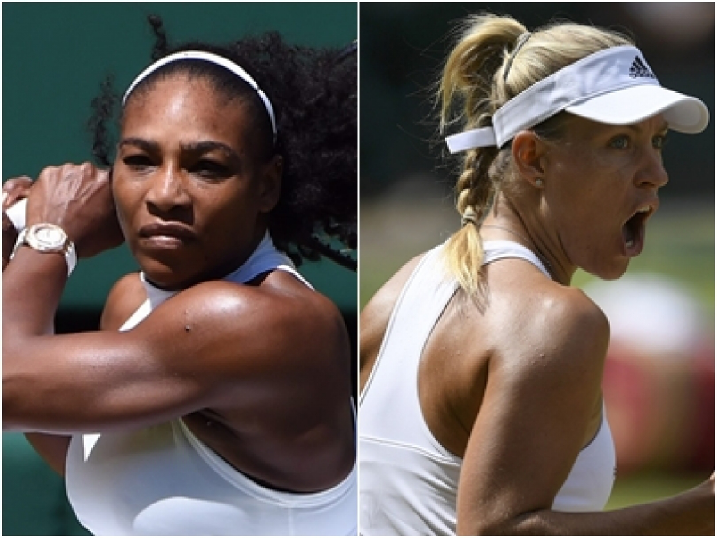 Serena-Kerber set a re-match of their Australian Open final at Wimbledon. Serena-Kerber set a re-match of their Australian Open final at Wimbledon.