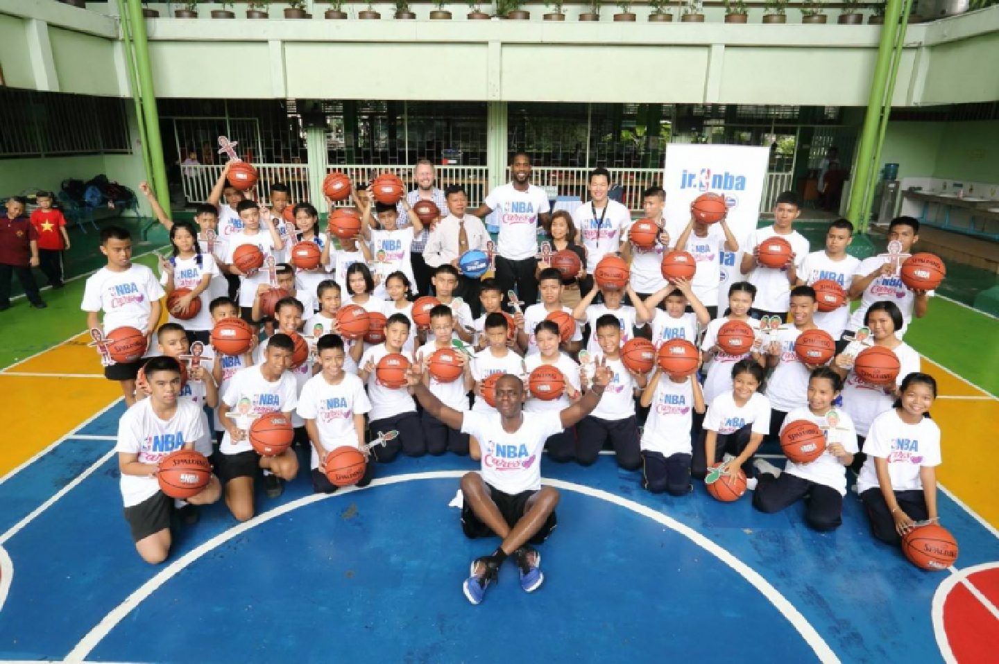 Nuggets' Will Barton joins NBA Cares Clinic in Bangkok