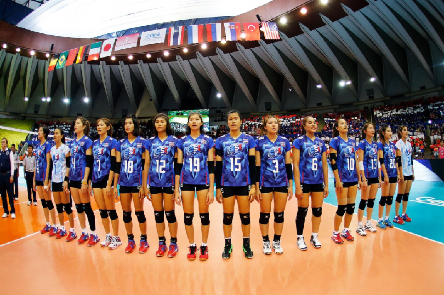 Thai women’s spikers drop from 13th to 14th Thai women’s spikers drop from 13th to 14th