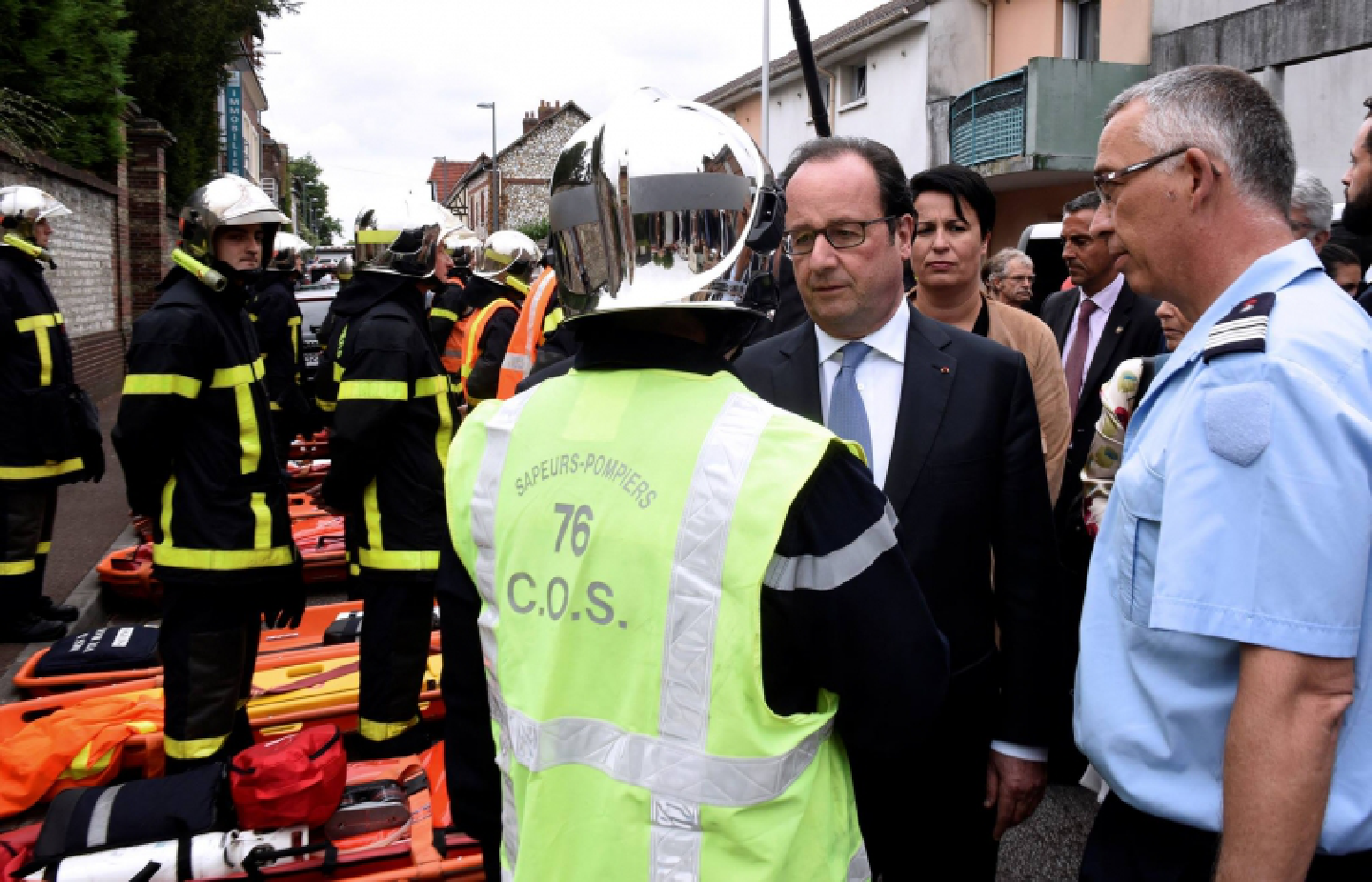 IS claims attack on French church IS claims attack on French church