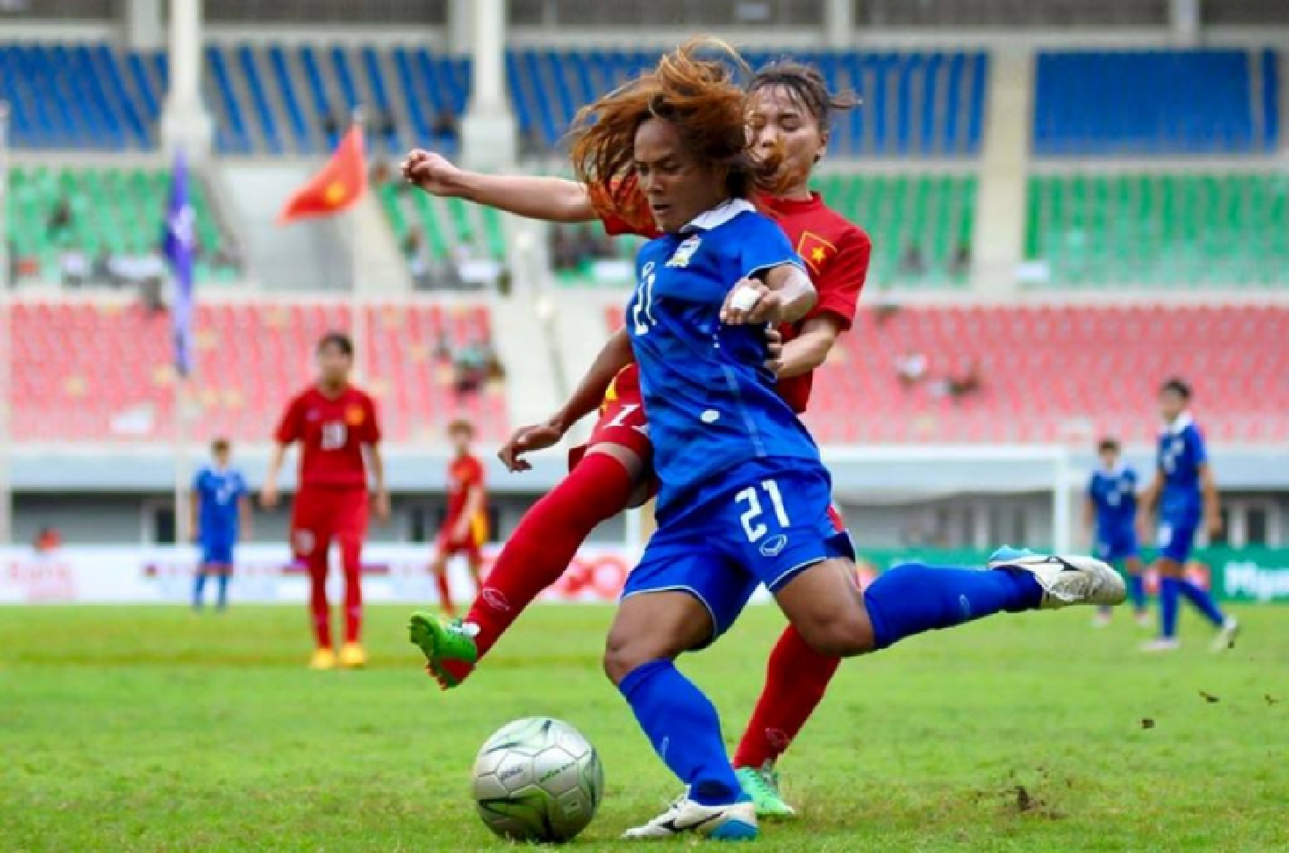 Thai women beaten by old foes Vietnam Thai women beaten by old foes Vietnam