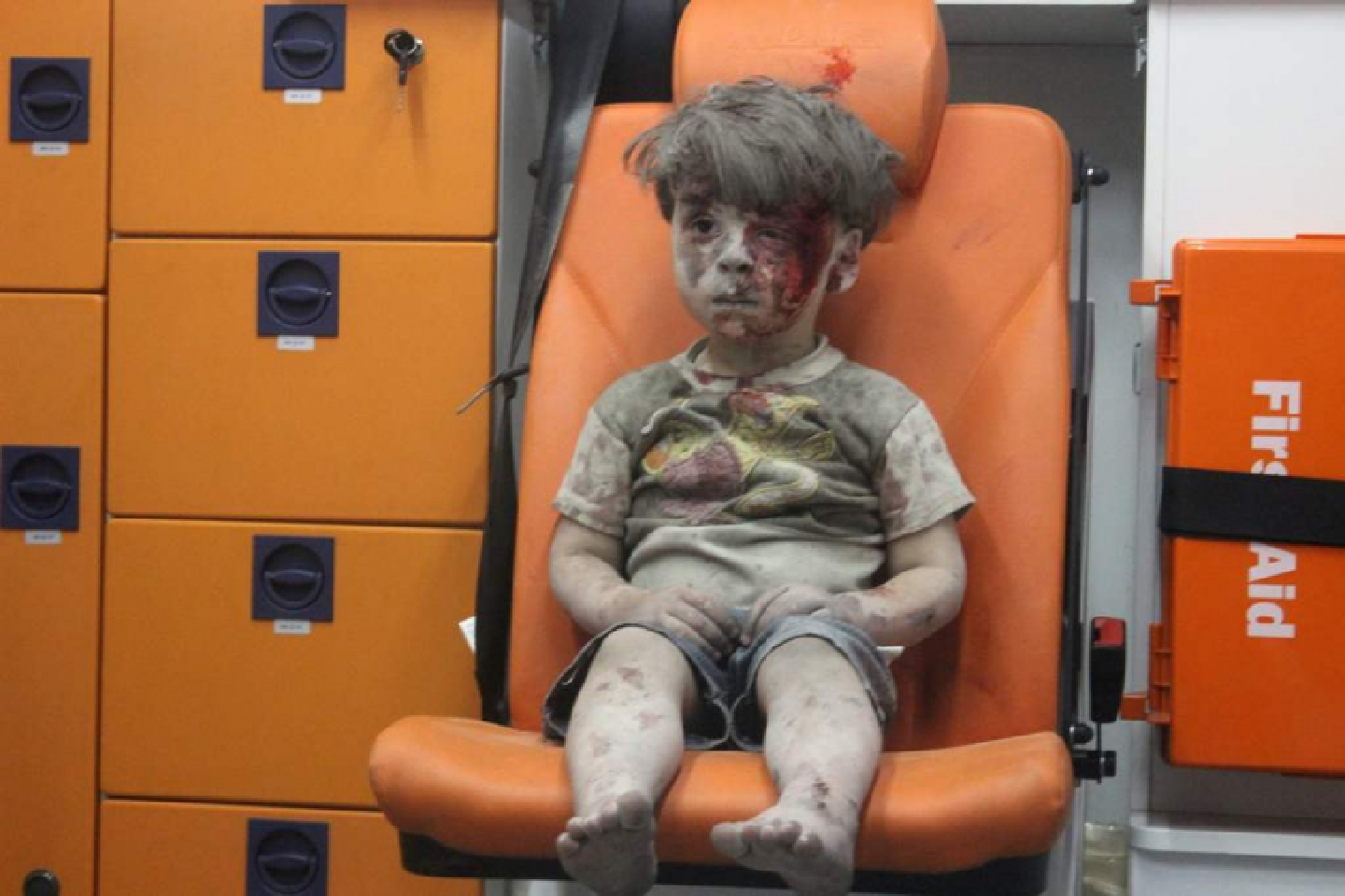 US calls dazed boy 'the real face' of Syria's war US calls dazed boy 'the real face' of Syria's war