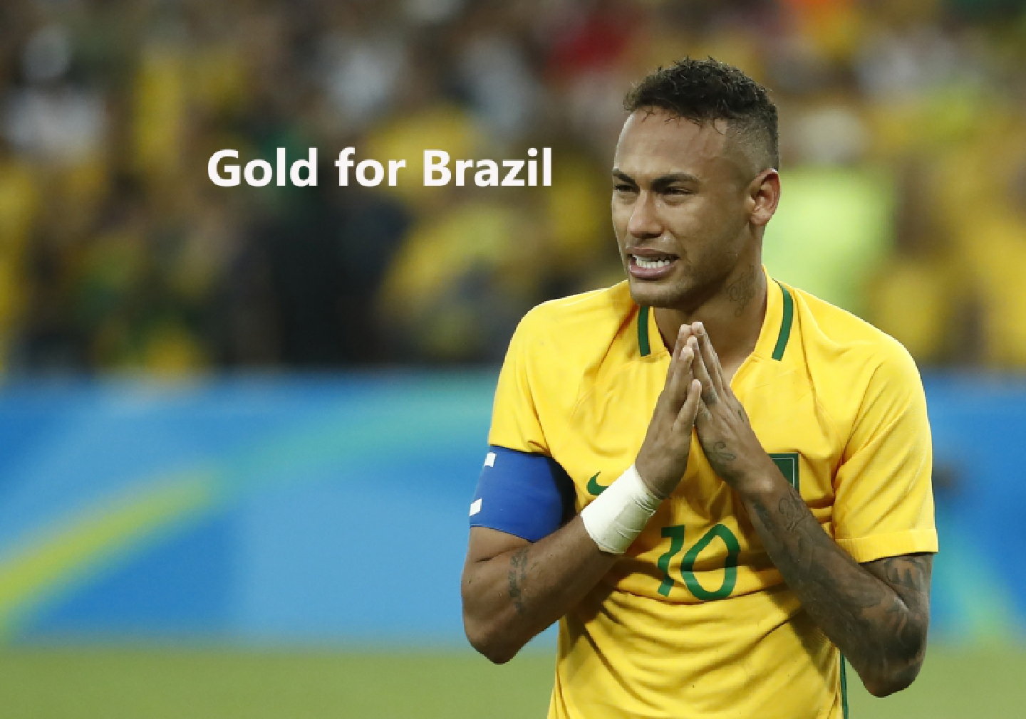 Neymar's nerves of steel hand Brazil first football gold Neymar's nerves of steel hand Brazil first football gold
