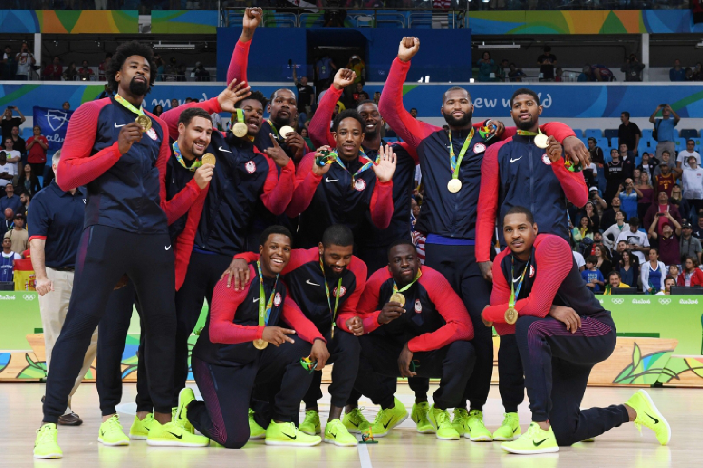 US NBA stars rip Serbia for third gold in a row US NBA stars rip Serbia for third gold in a row