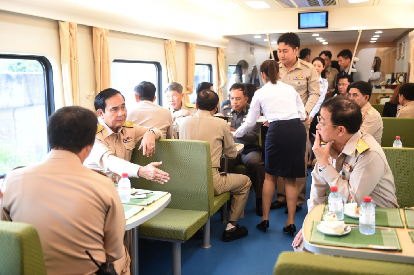 New train carriages rolled out in Bangkok