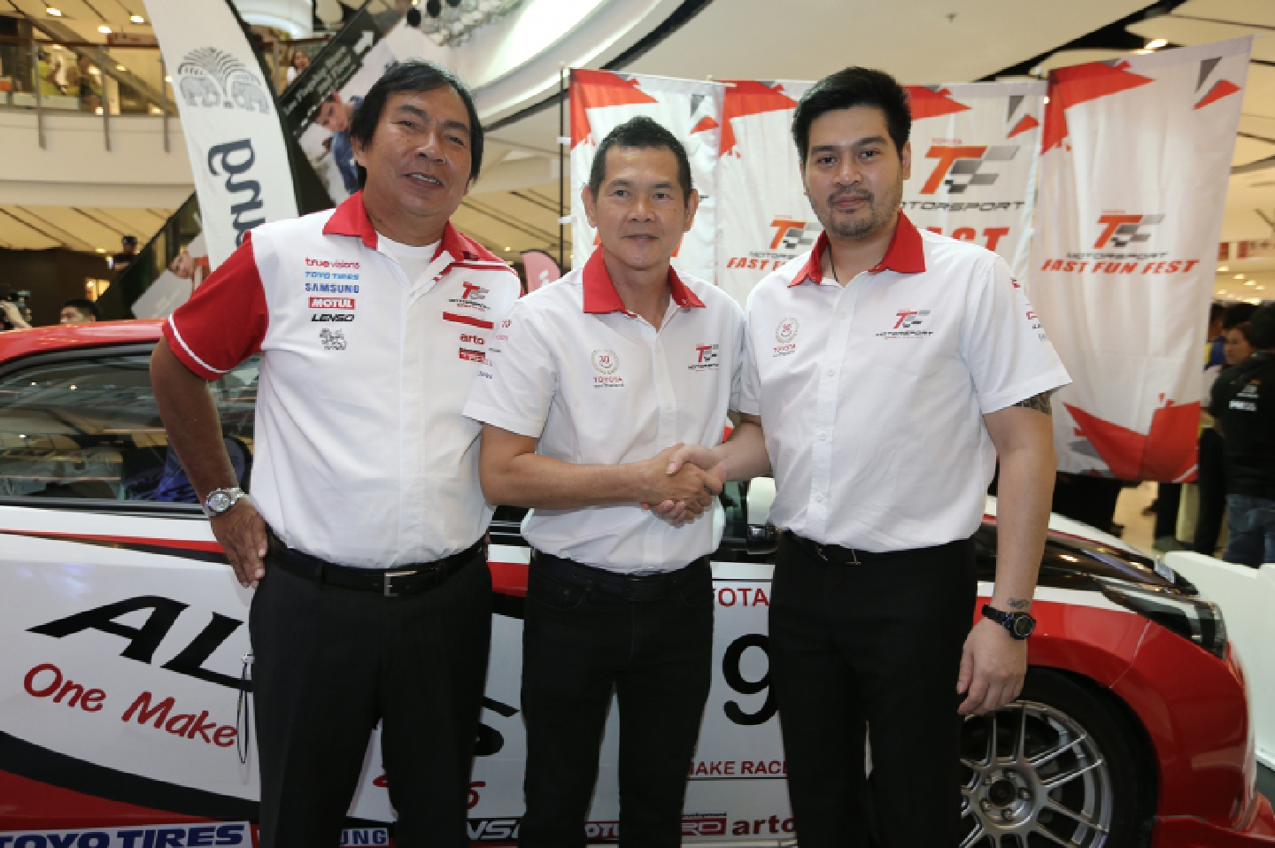 Piti and Nutthawut Team Up for Toyota Thailand Team Piti and Nutthawut Team Up for Toyota Thailand Team
