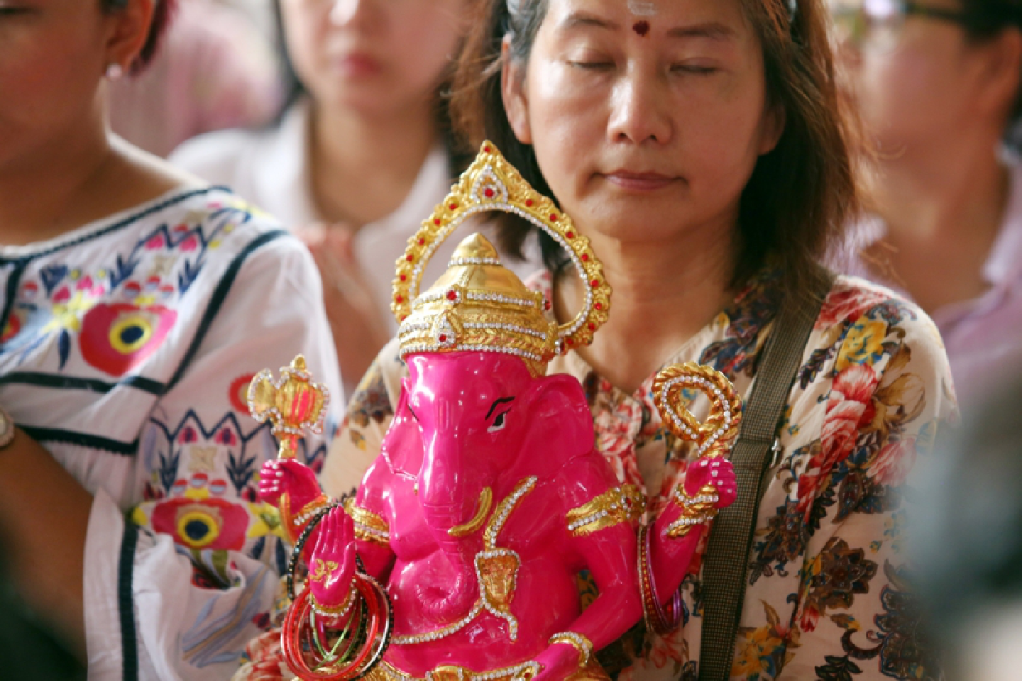 Prayers for the puja