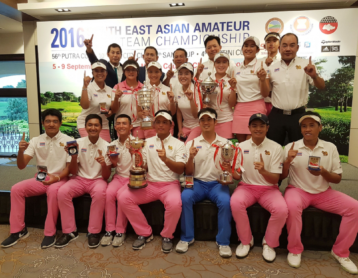 Thai Juniors Dominate SEA Amateur Golf Championship in Singapore Thai Juniors Dominate SEA Amateur Golf Championship in Singapore