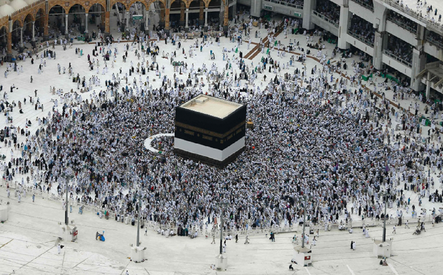 Nearly 1.5 million people begin annual hajj in Saudi Nearly 1.5 million people begin annual hajj in Saudi