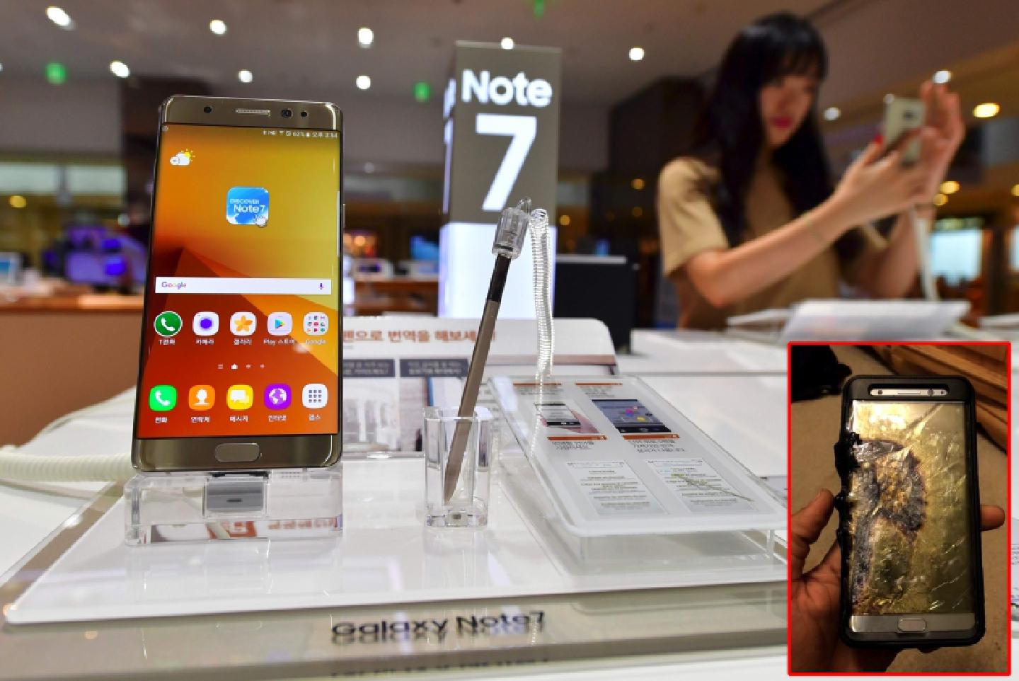 Imports of some Galaxy Note 7s banned Imports of some Galaxy Note 7s banned