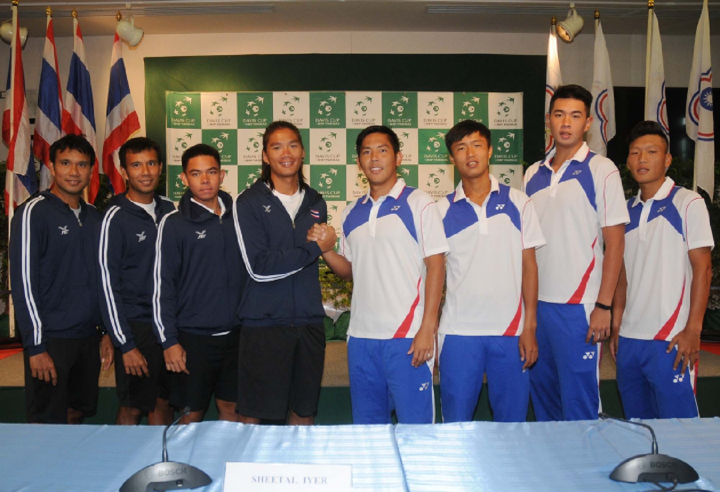Kittipong Plays Wang in Davis Cup 1st Rubber Kittipong Plays Wang in Davis Cup 1st Rubber