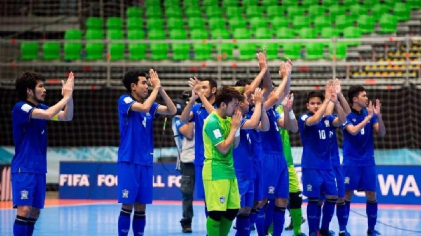 Thailand Asia’s bestperforming team in futsal World Cup