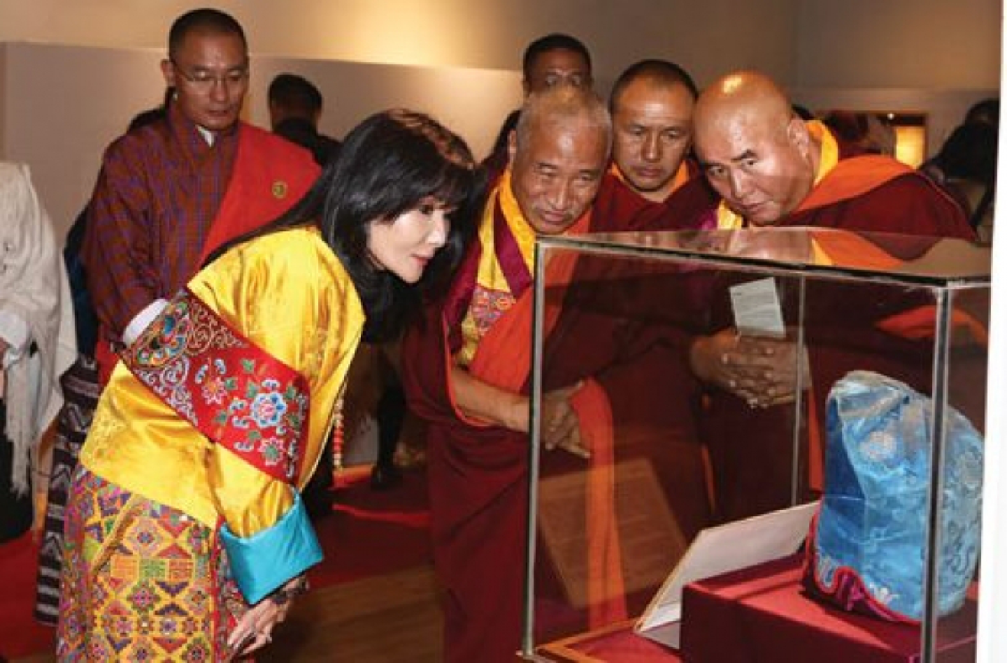 Zhabdrung’s relics exhibited Zhabdrung’s relics exhibited