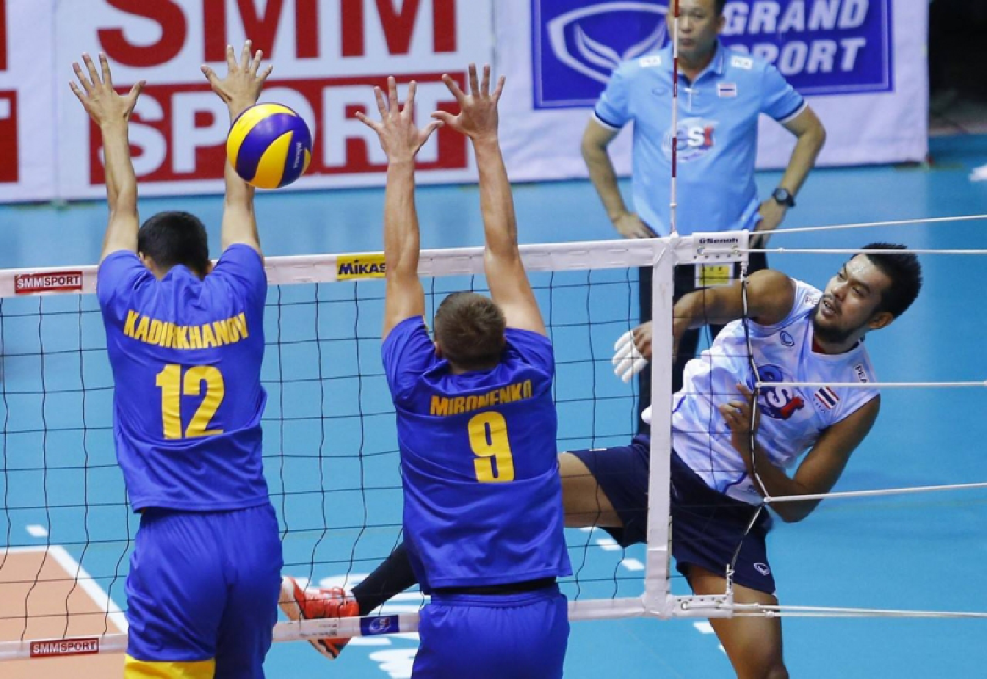 Kazakhstan power past determined Thailand in thrilling four-setter Kazakhstan power past determined Thailand in thrilling four-setter