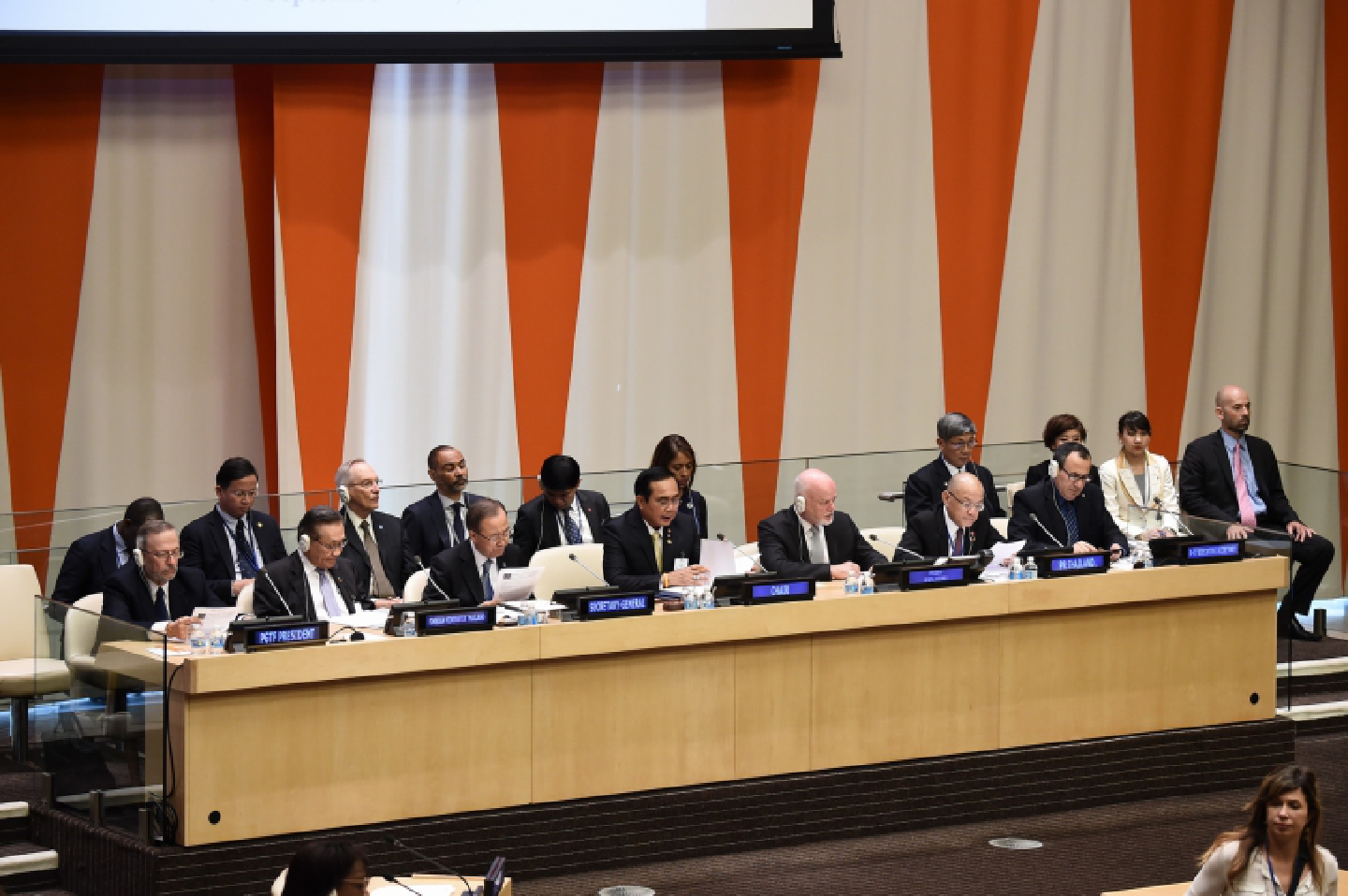 Prayut hails King’s philosophy in UN address Prayut hails King’s philosophy in UN address